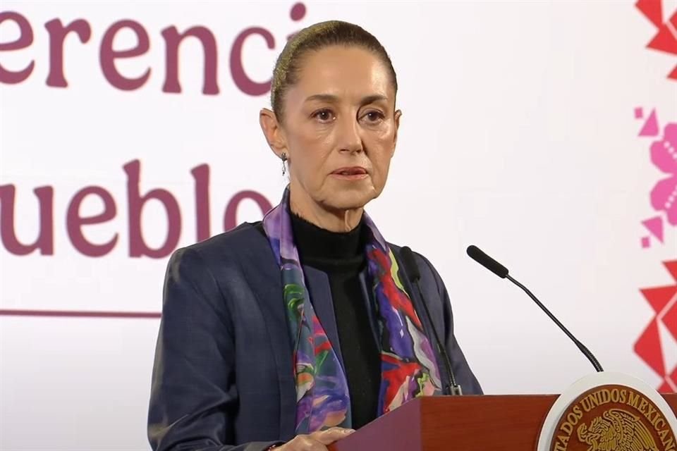Claudia Sheinbaum, Presidenta de México.