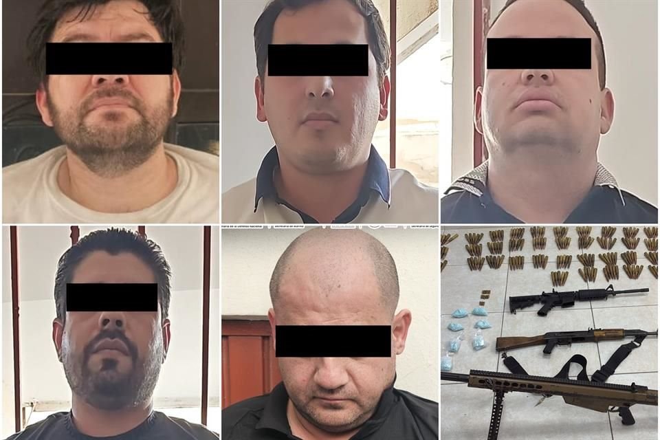 Los 5 integrantes de Los Chapitos fueron detenidos en un hotel.