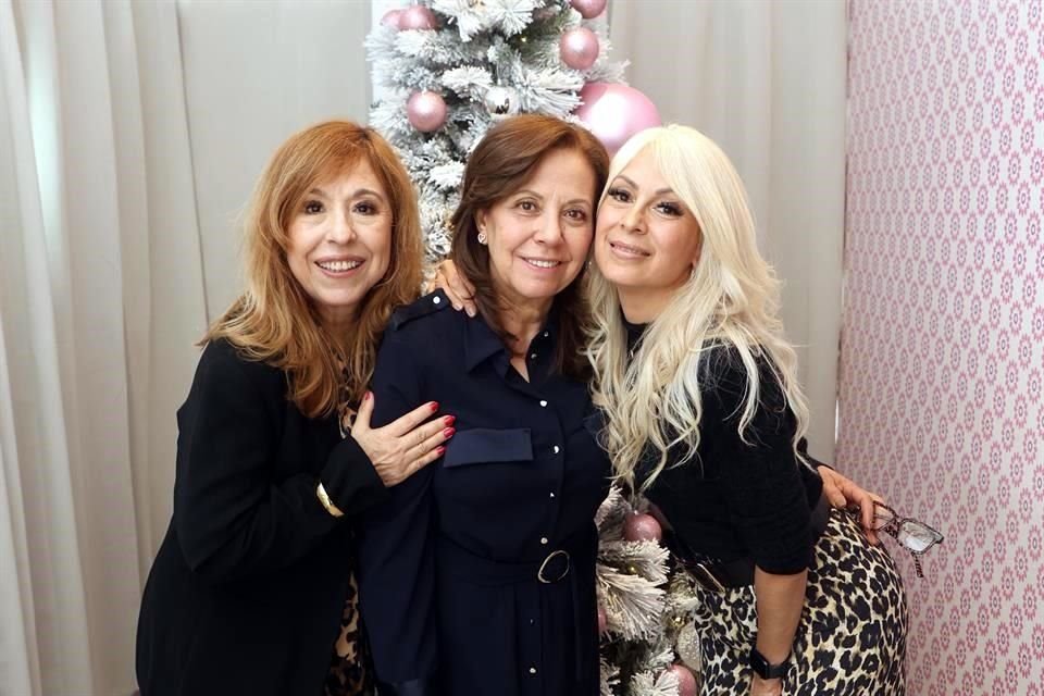 Mirthala Botello, Rosy Leal y Claudia Lozano