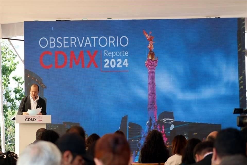 Durante la presentación del informe se enfatizó algunos de los contrastes en CDMX, como que se trata de la entidad más competitiva, pero con delitos cuya incidencia preocupa.