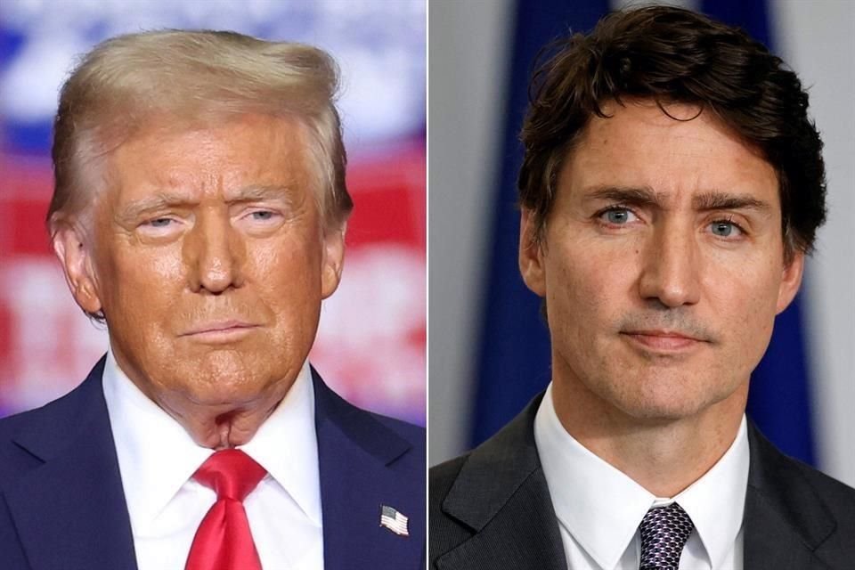 Donald Trump informó que habló con el Primer Ministro de Canadá Justin Trudeau, y que lo volverá a hacer más tarde.