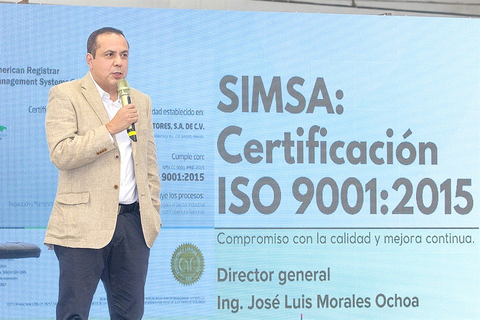 José Luis Morales Ochoa Director general de SIMSA.