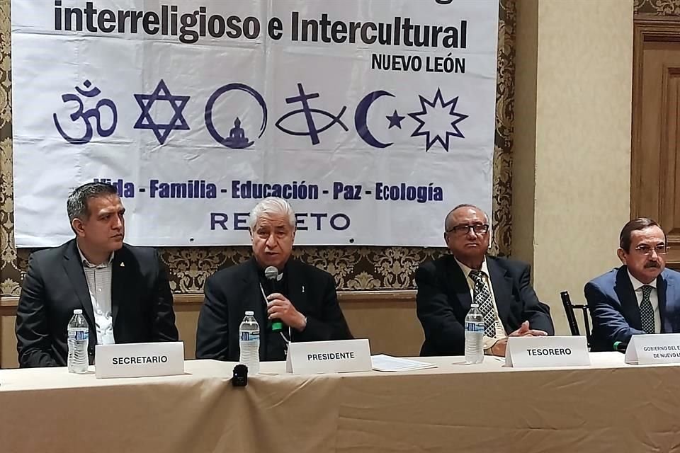 El Arzobispo de Monterrey, Rogelio Cabrera López, es presidente del Consejo de Diálogo Interreligioso e Intercultural de Nuevo León.