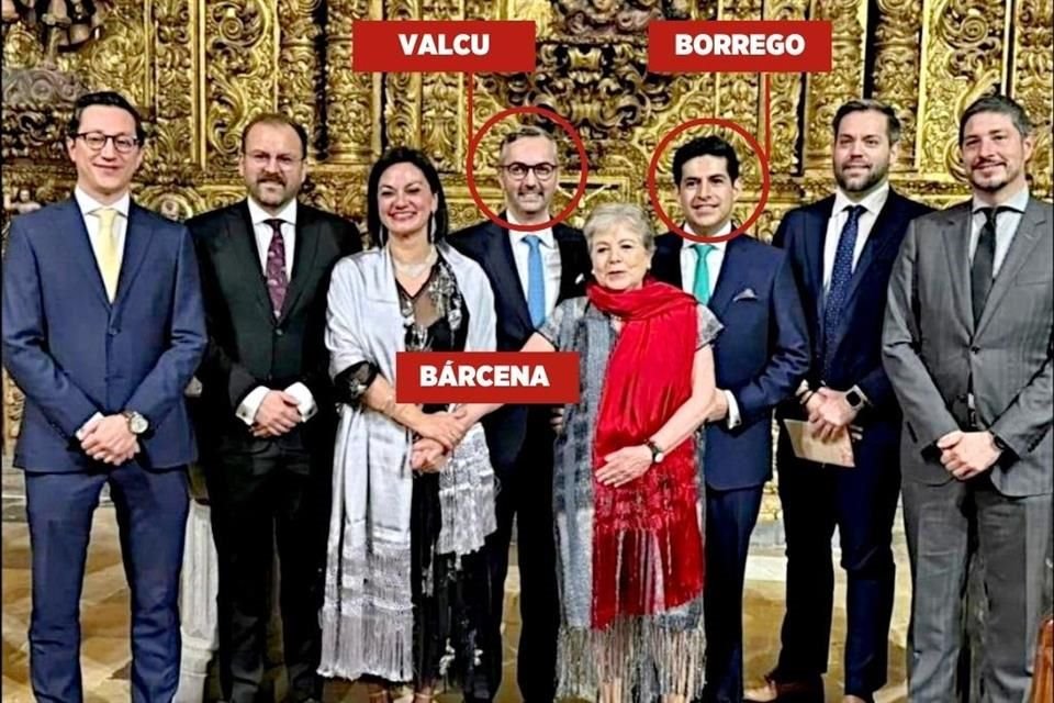 Luego que Alicia Bárcena, titular de Semarnat y ex Canciller, dijera que no autorizó boda en Munal, fotos revelaron que estuvo invitada.