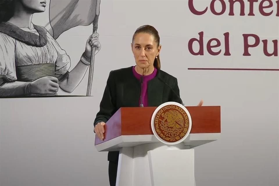 Claudia Sheinbaum, Presidenta de México.