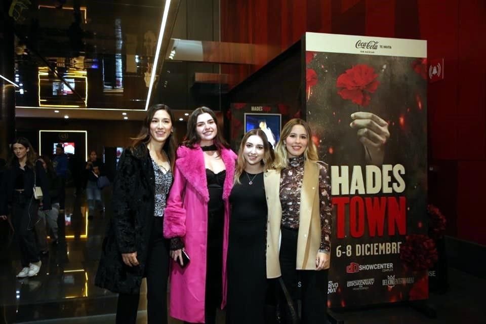 Roberta Lozano, Mariana Colyer, Priscila Cavazos y Milena Garza Albuerne