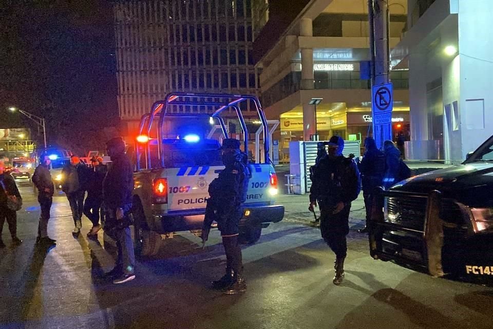 En el lugar se registró intensa movilización policiaca.