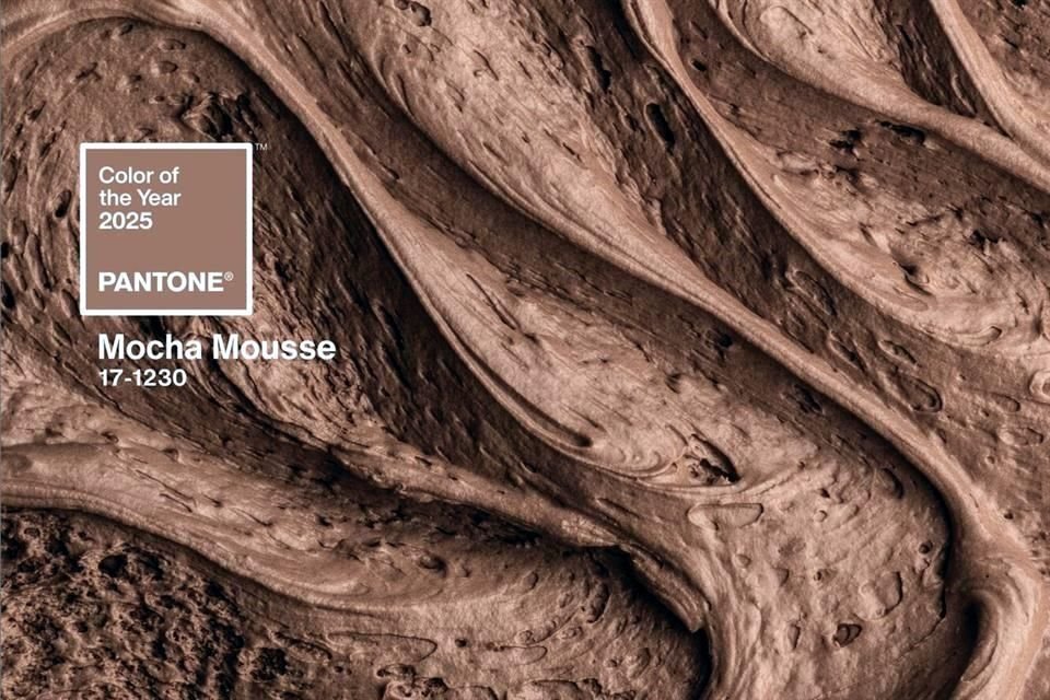 La empresa Pantone eligió el Mocha Mousse como el color del 2025.