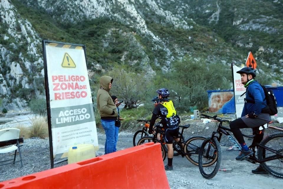 El Estado buscaba abrir el acceso al paraje natural la semana pasada, pero tanto el municipio como residentes enfatizaron que no había condiciones para ello.