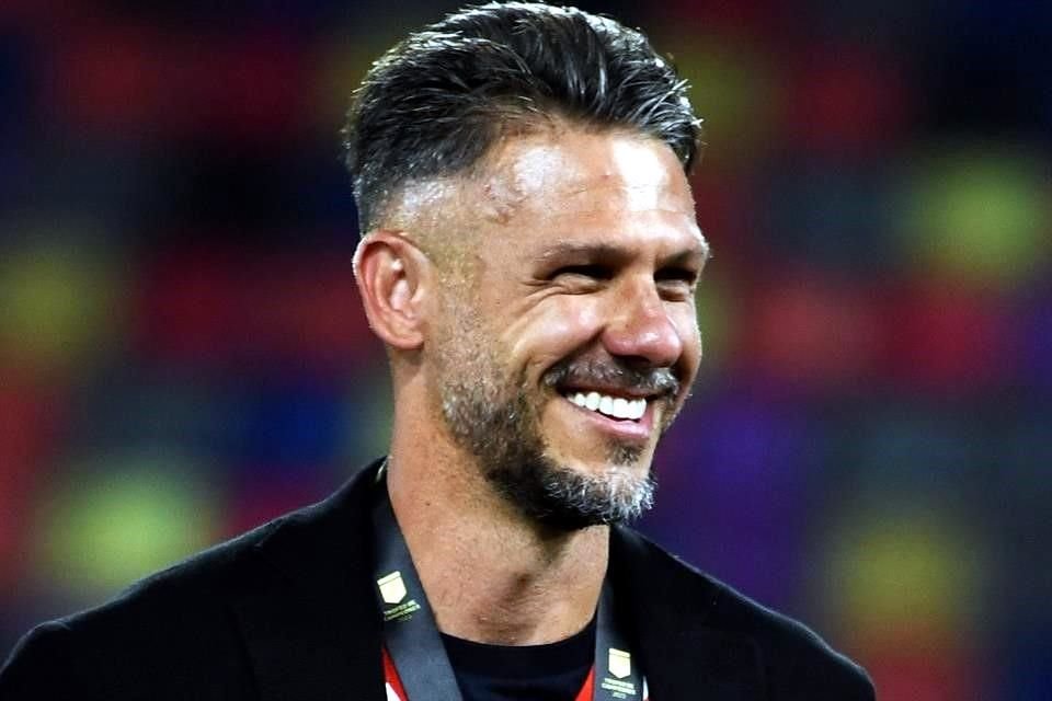 Martín Demichelis se coronó en la Primera División Argentina en el 2023.