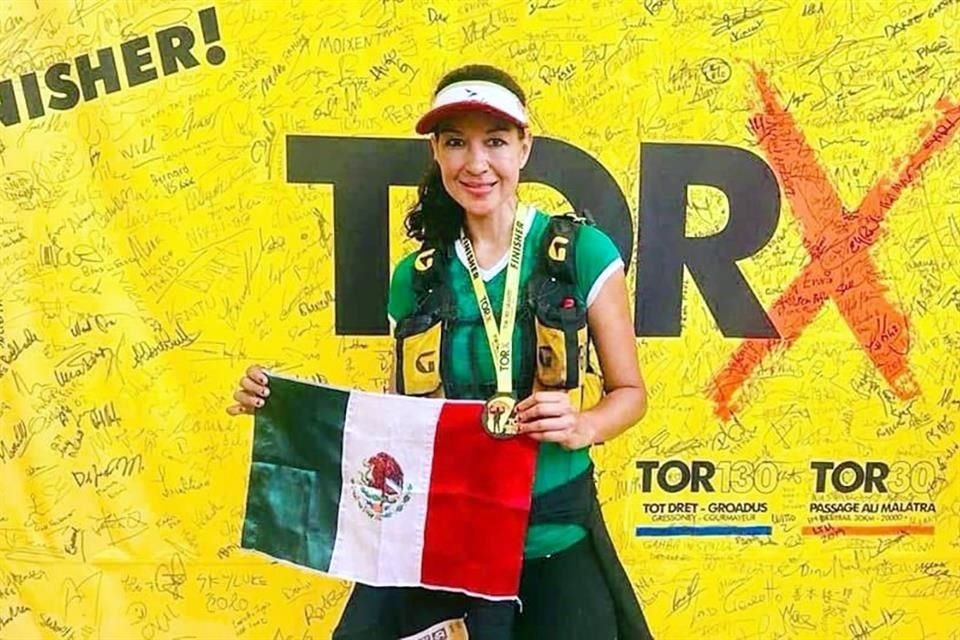 Alejandra González fue la primera mexicana en terminar el Tor des Géants 2019, uno de los Ultra Trails más desafiantes del mundo.