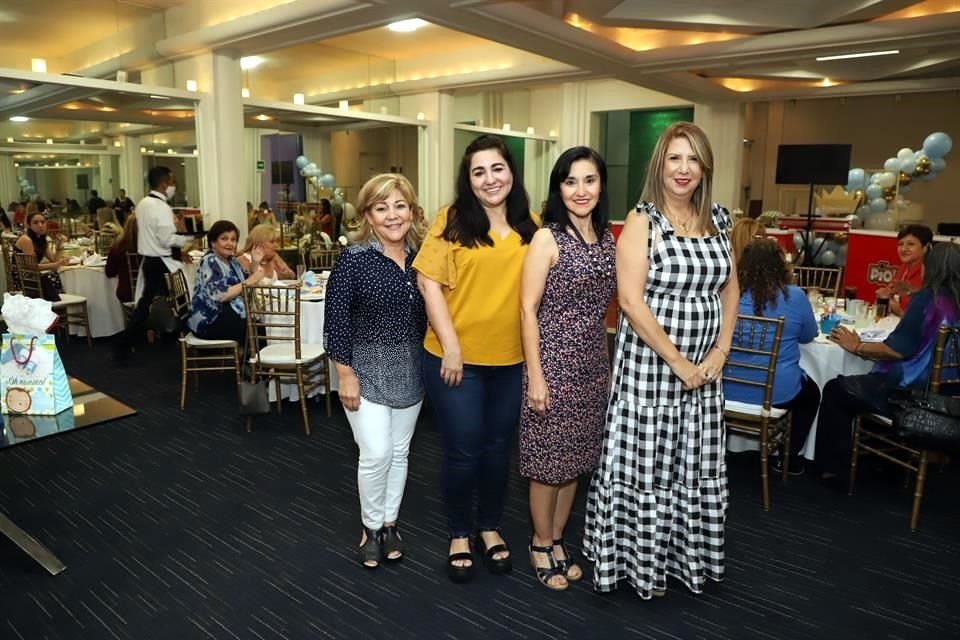 Martha Esthela Morales de Ramírez, Mireya Morales de Cantú, María Magdalena Morales de Tamez y Laura Elizondo de Morales