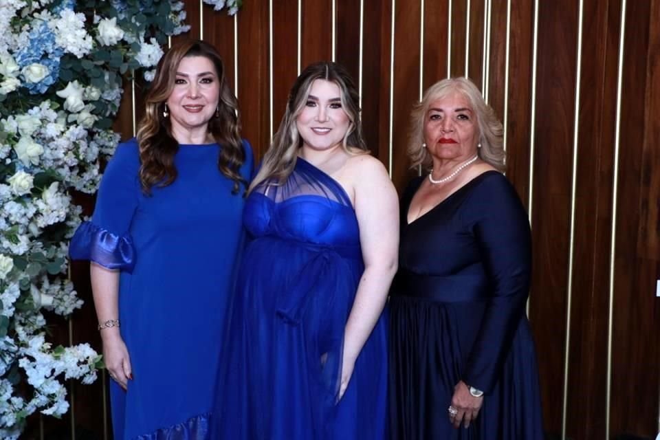 Mary Leal Cavazos, Ana Cecilia Martínez Leal y Lily Velasco Rangel