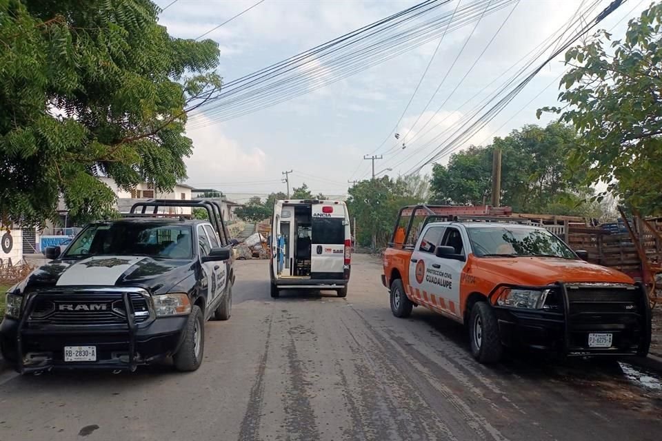 El hecho fue reportado poco después de las 13:00 horas junto a la Vía a Tampico y la Avenida Guadalajara, en la Colonia Nuevo Milenio.