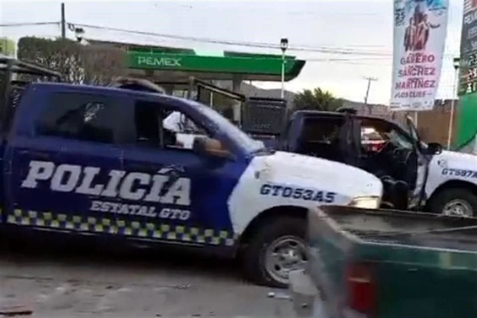 Cuatro policías estatales fueron asesinados y 3 resultaron heridos tras un ataque en el Municipio de Uriangato, al sur de Guanajuato.