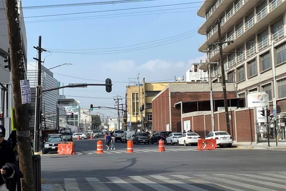El cierre de Juan I. Ramón se aplicó entre Cuauhtémoc y Pino Suárez.