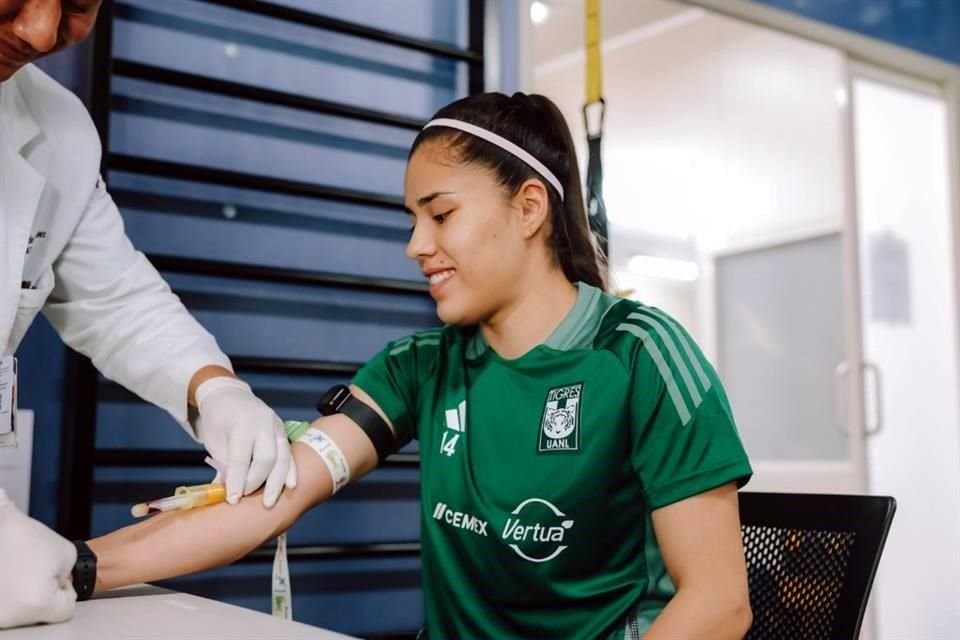 Tigres Femenil reportó hoy en el Cedeco de San Nicolás.