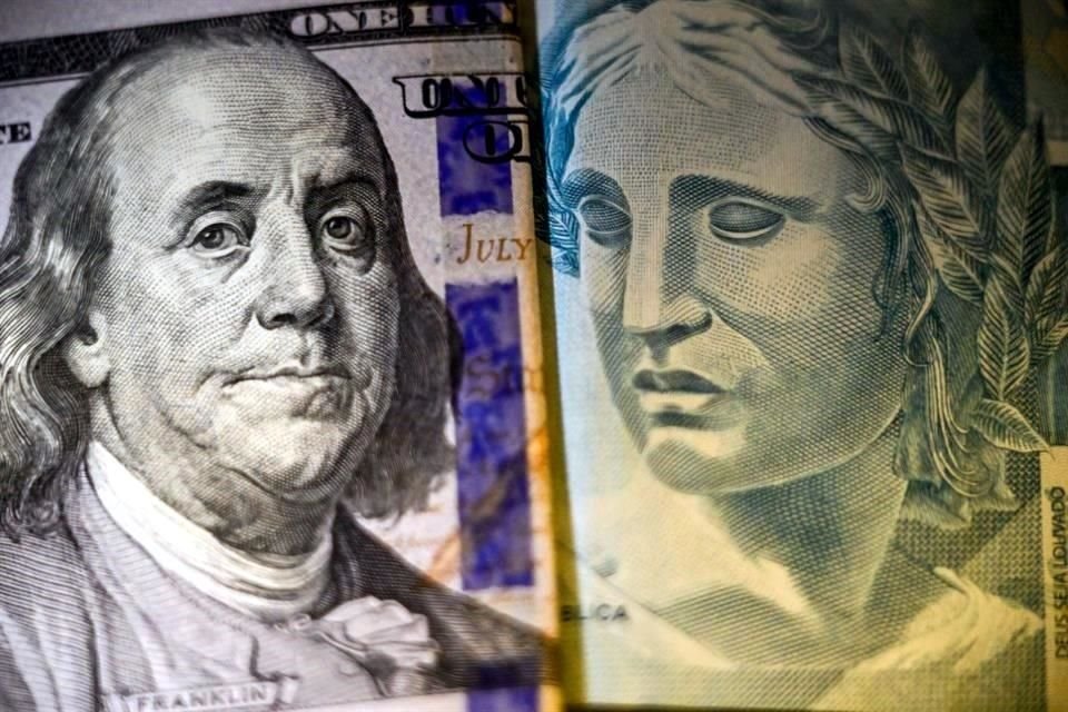 Tras la nueva intervención del Banco de Brasil, el real se fortalecía un 1.9 por ciento, a 6.1704 por dólar.