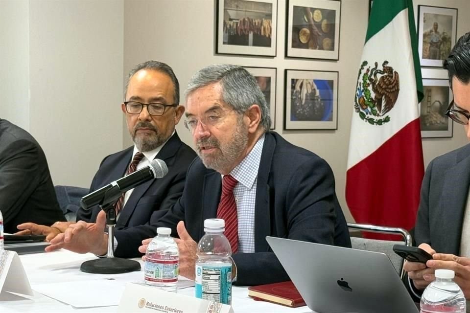 Juan Ramón de la Fuente, titular de la Secretaría de Relaciones Exteriores. 