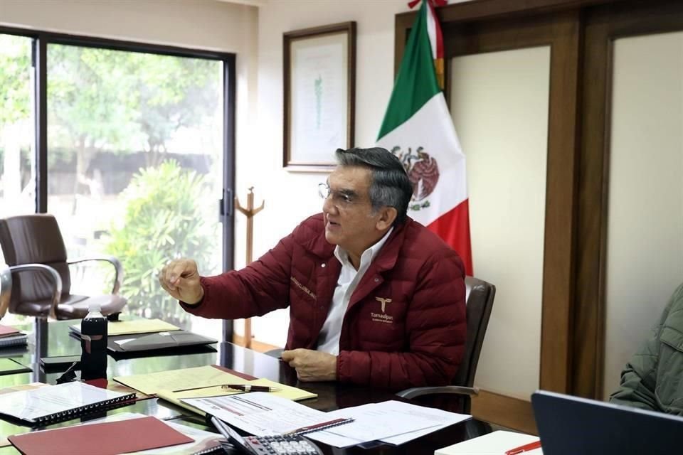 Américo Villarreal, Gobernador de Tamaulipas, participó en el encuentro.