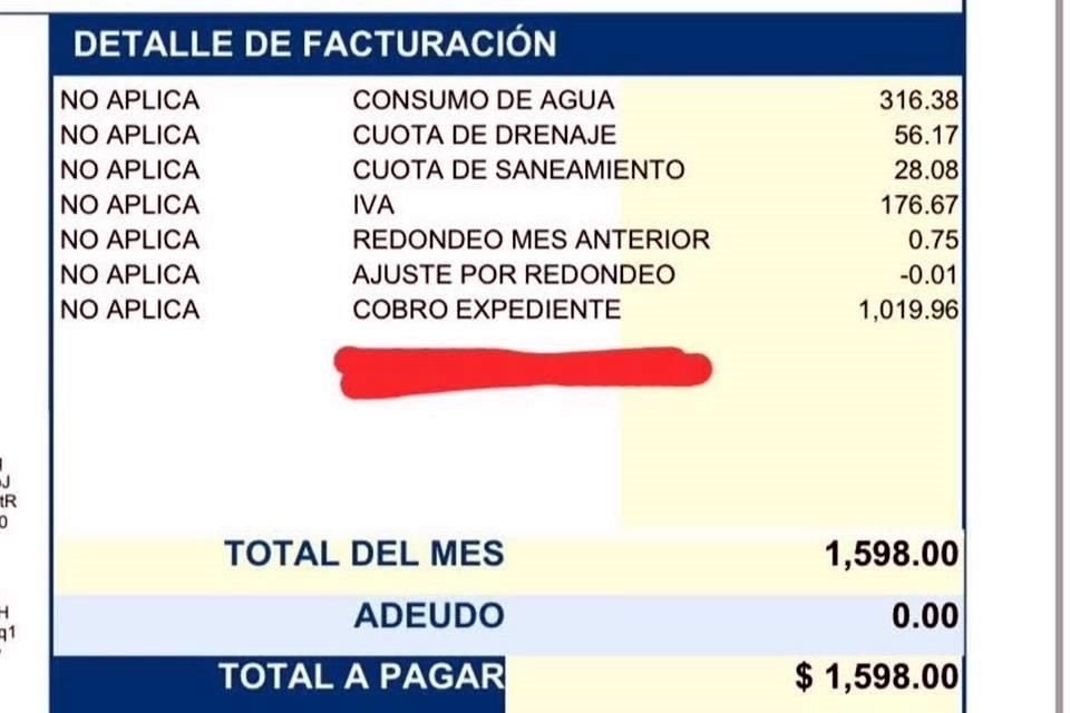 Usuarios de Agua y Drenaje acusan que, tras cambio de sus medidores, el cobro de sus recibos aumentó y piden explicación a la paraestatal.