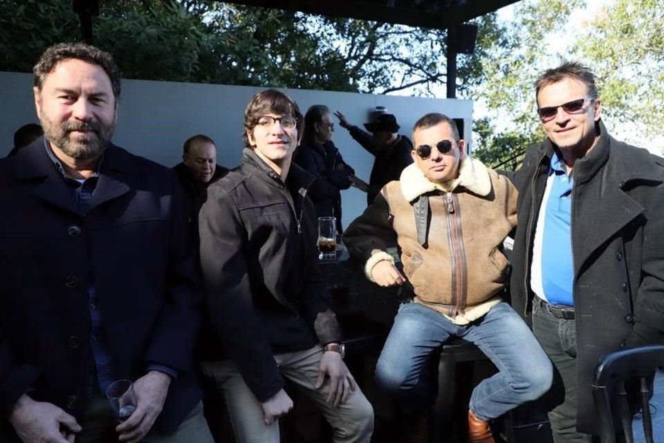 Miguel Gómez Garza, José Luis Coindreau, Humberto Zambrano y Raymundo González