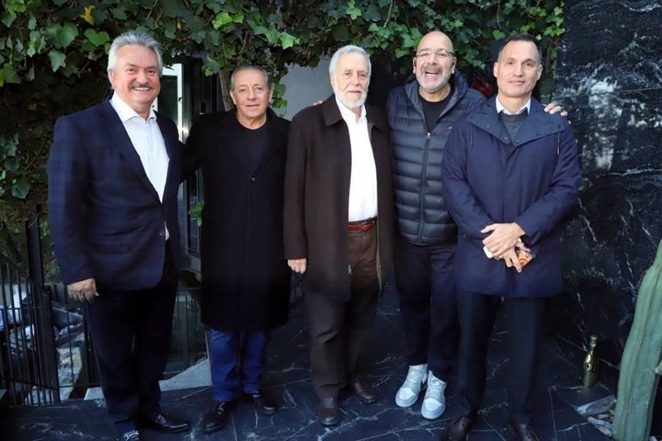 Carlos Humberto González, Carlos Ramos, Alberto Milmo, Marcial Herrera y Federico Zambrano