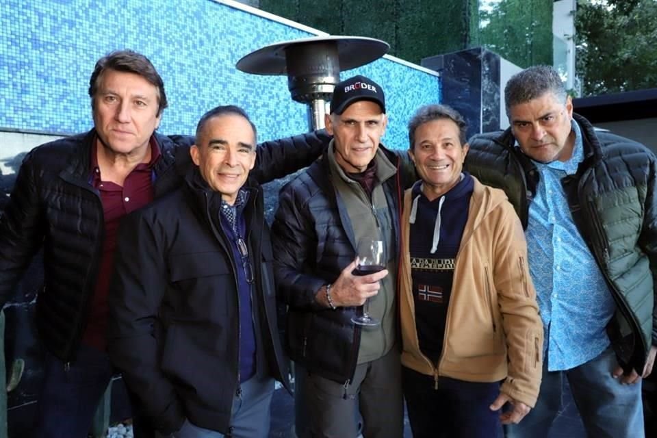 Francisco Sánchez, Arturo González, Carlos Karam, Juan Carlos Garza y Carlos Barrera