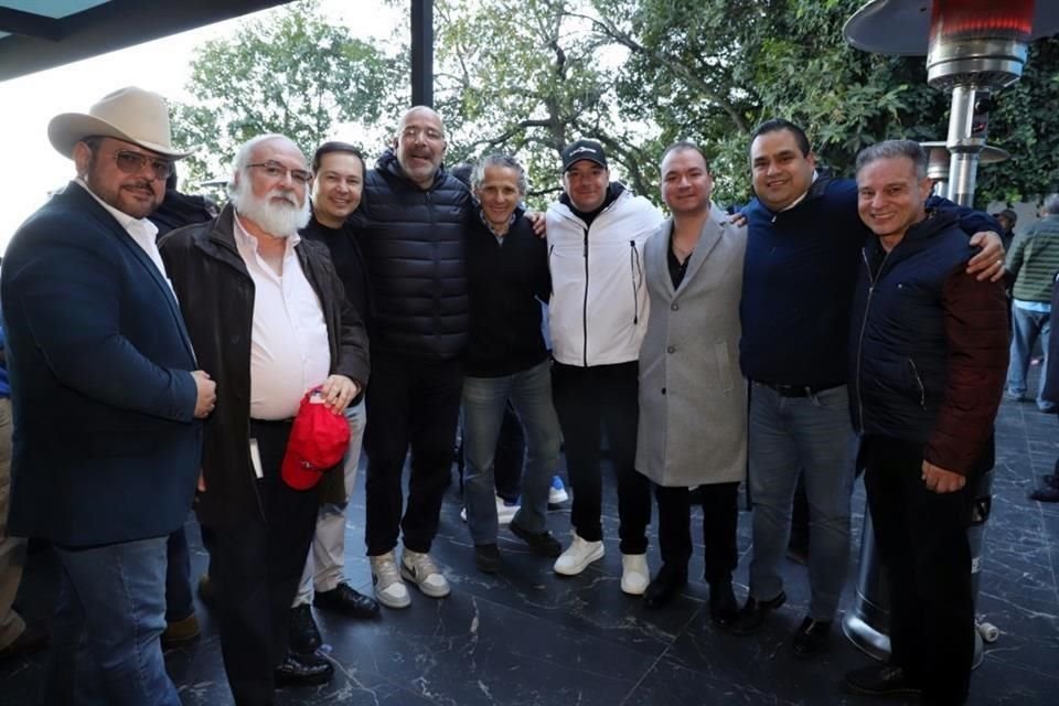 José Alberto Jiménez, Luis Gerardo Treviño, Esteban Cantú, Marcial Herrera, Roberto Garza, Felipe Suárez, Alberto Suárez, José Armando González y Eloy Garza