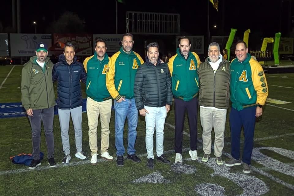 Marcelo Fernández , Mauricio Ostos, Alejandro Caballero, Prax Cantú, Gerardo Oyervides, Jesús Labastida , Gregorio Ramírez y Alfonso Guerra