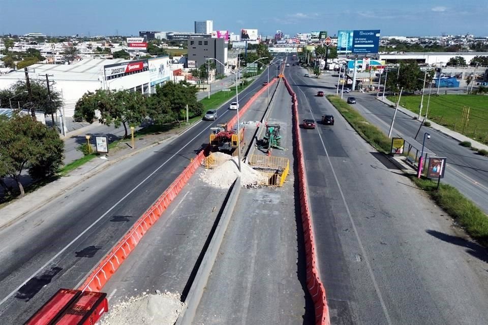 Avenida Miguel Alemán.