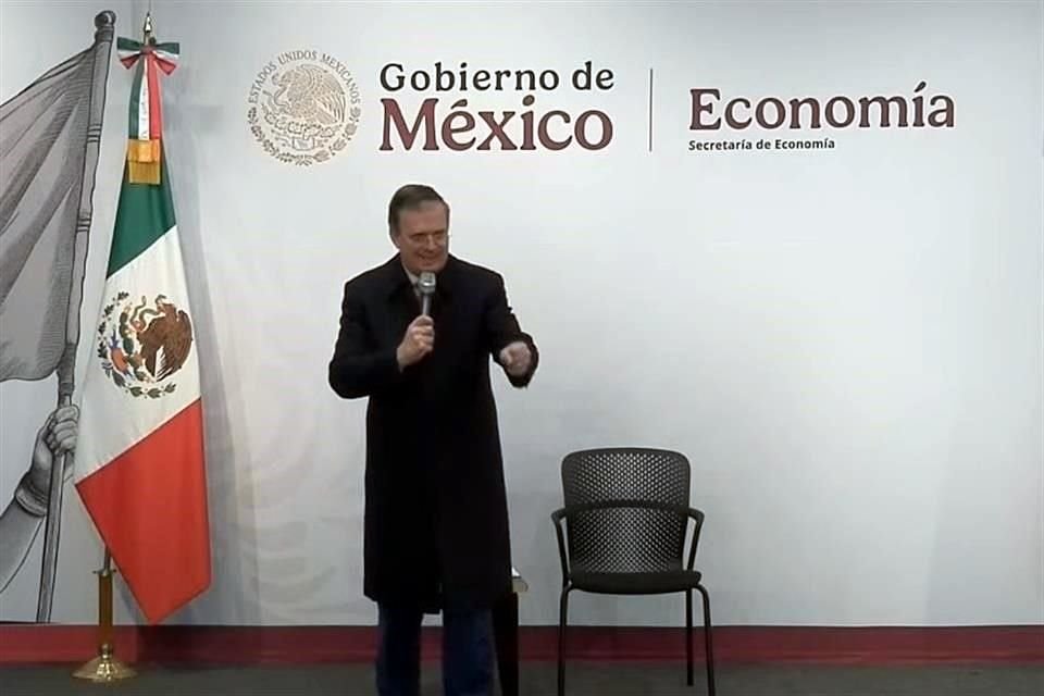 Secretario de Economía, Marcelo Ebrard