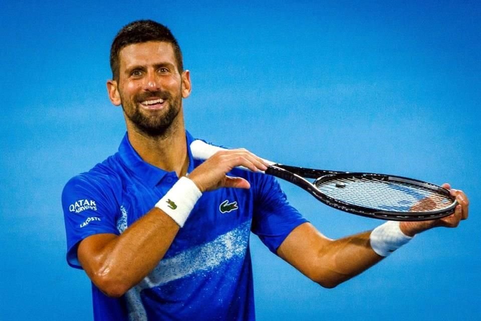 Novak Djokovic está en la siguiente ronda.