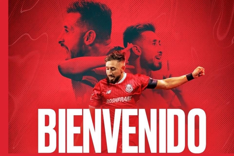 Héctor Herrera es nuevo jugador del Toluca.