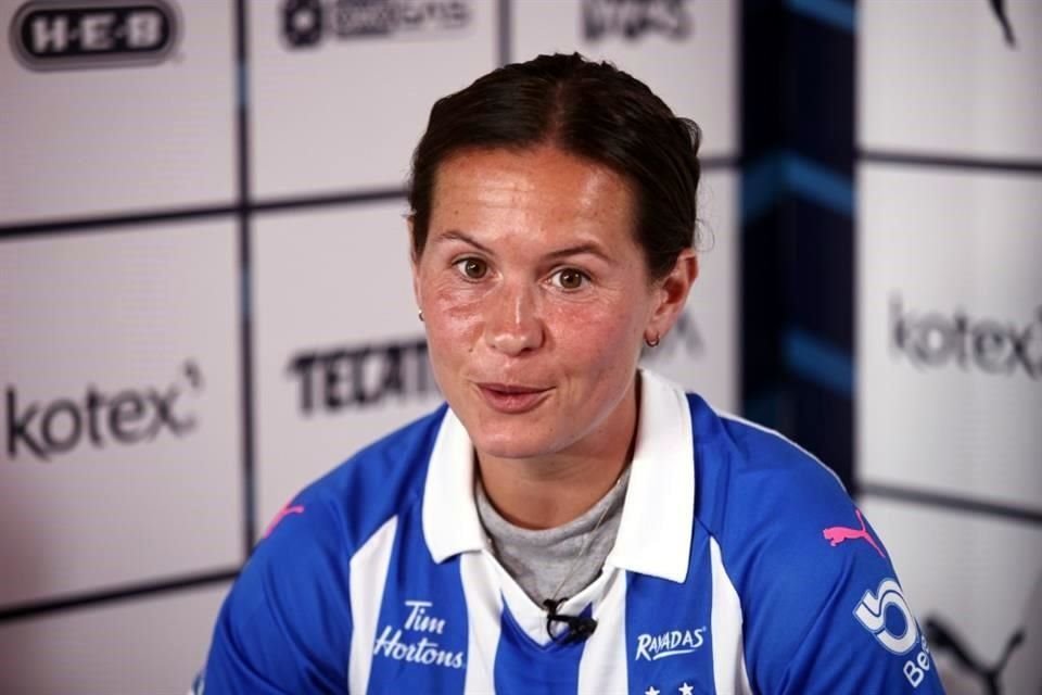 Merel Van Dongen renovó por únicamente un torneo más con Rayadas.