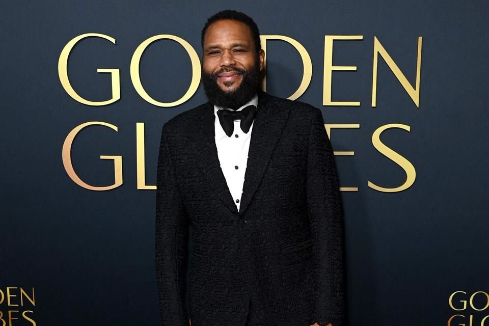 Anthony Anderson llegó puntual a la cita.