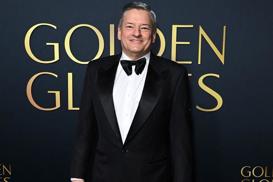 Ted Sarandos, de Netflix, en la alfombra previa a la cena de gala.