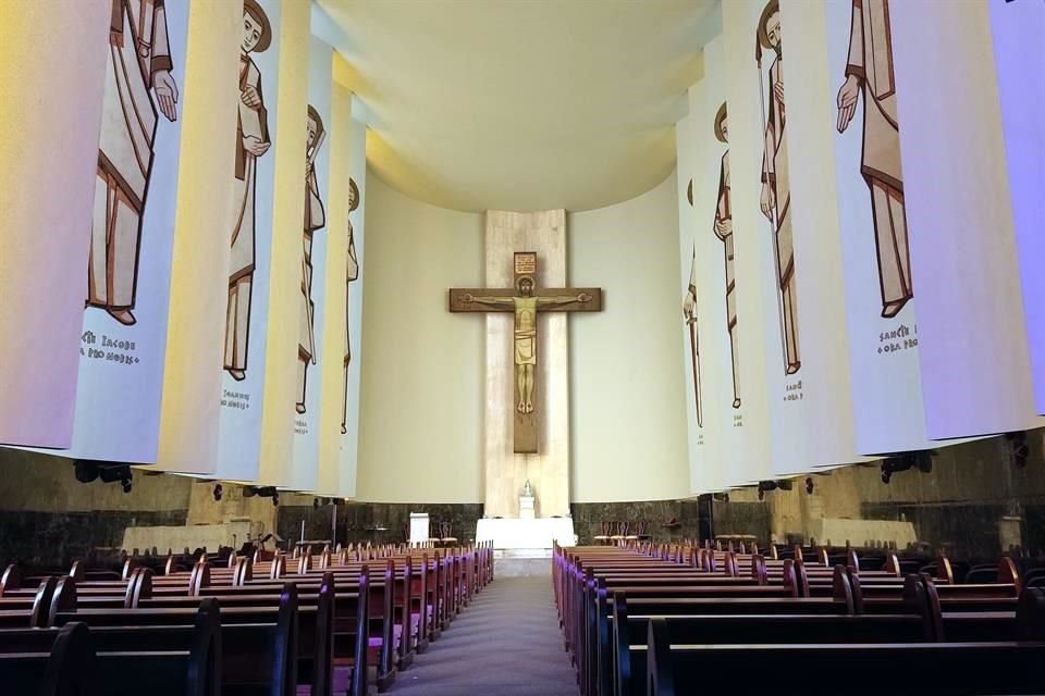 Capilla de la Preparatoria de la Universidad de la Arquidiócesis de Monterrey.