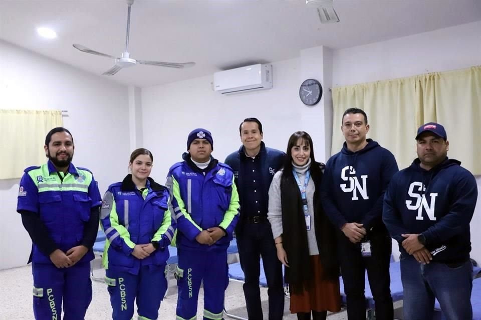 El refugio temporal se ubica en la calle Artículo 123, en su cruce con Antonio Díaz Soto, en la Colonia Unidad Laboral.