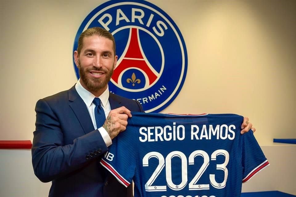 Ramos firmó por dos temporadas con el PSG.