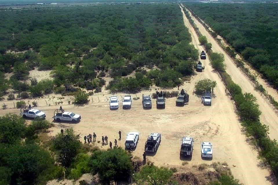 Autoridades tamaulipecas reanudaron operativo de búsqueda de desaparecidos en julio en la carretera Monterrey-Nuevo Laredo.