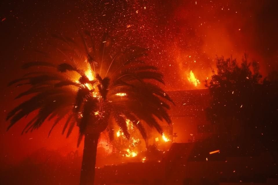 Los incendios en Pacific Palisades, que estallaron este martes debido a vientos en extremo fuertes, provocó la evacuación de más de 30 mil personas en el oeste de Los Ángeles, Santa Mónica y Malibú.