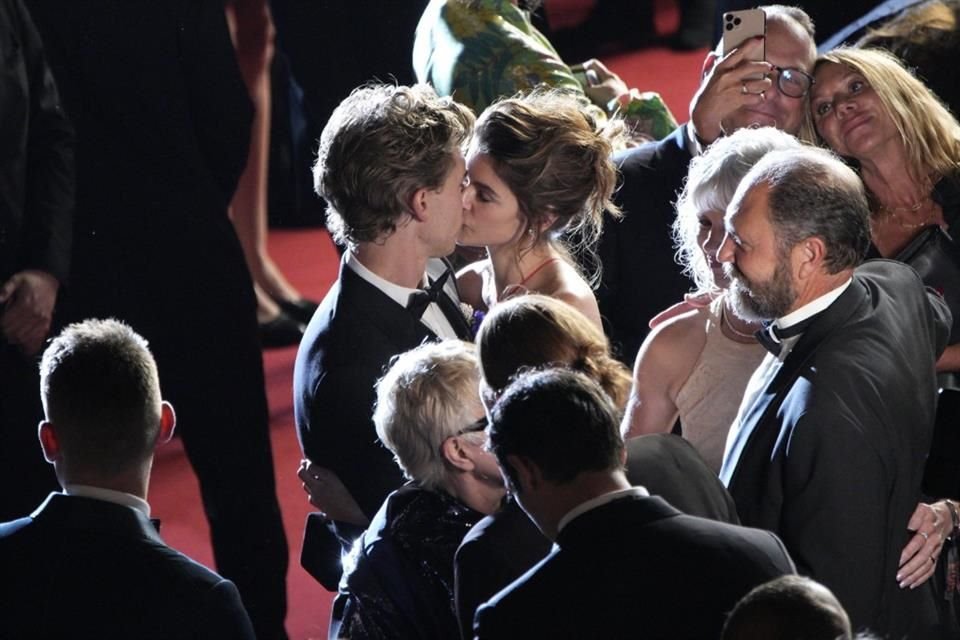 En 2022, los titulares se llenaron de fotos con Kaia besando efusivamente a Austin en el estreno de 'Elvis' en el Festival de Cine de Cannes.