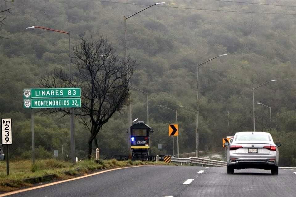 El frente frío 21 que pegó a la entidad trajo llovizna y bajas temperaturas que podrías afectar la circulación.