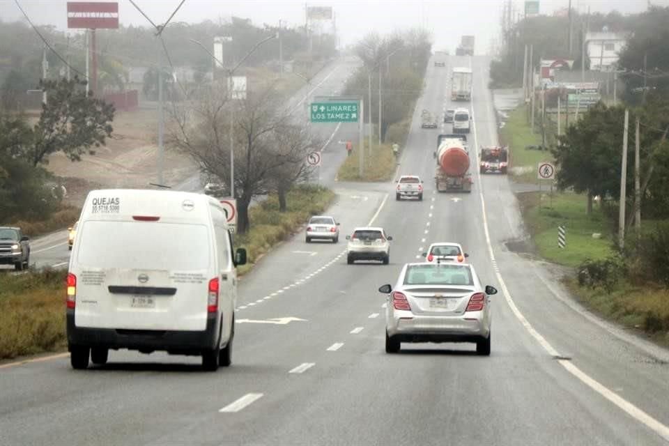 Autoridades pidieron respetar los señalamientos y bajar la velocidad en algunos tramos.