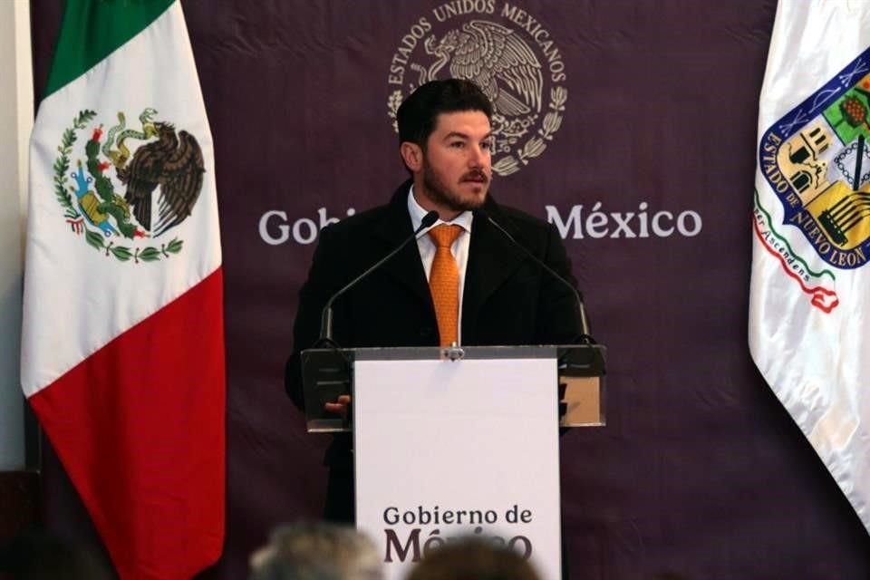 El Gobernador Samuel García.