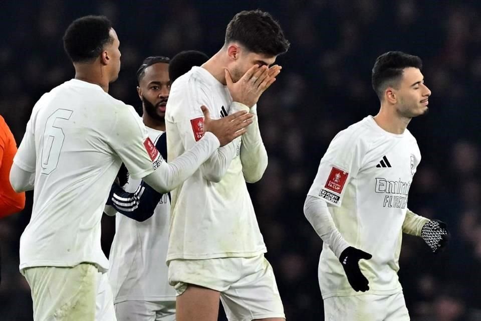 Arsenal vivió un trago amargo en su casa y Kai Havertz se volvió el villano al fallar un penal y una oportunidad clarísima para ganar el juego en tiempo regular.