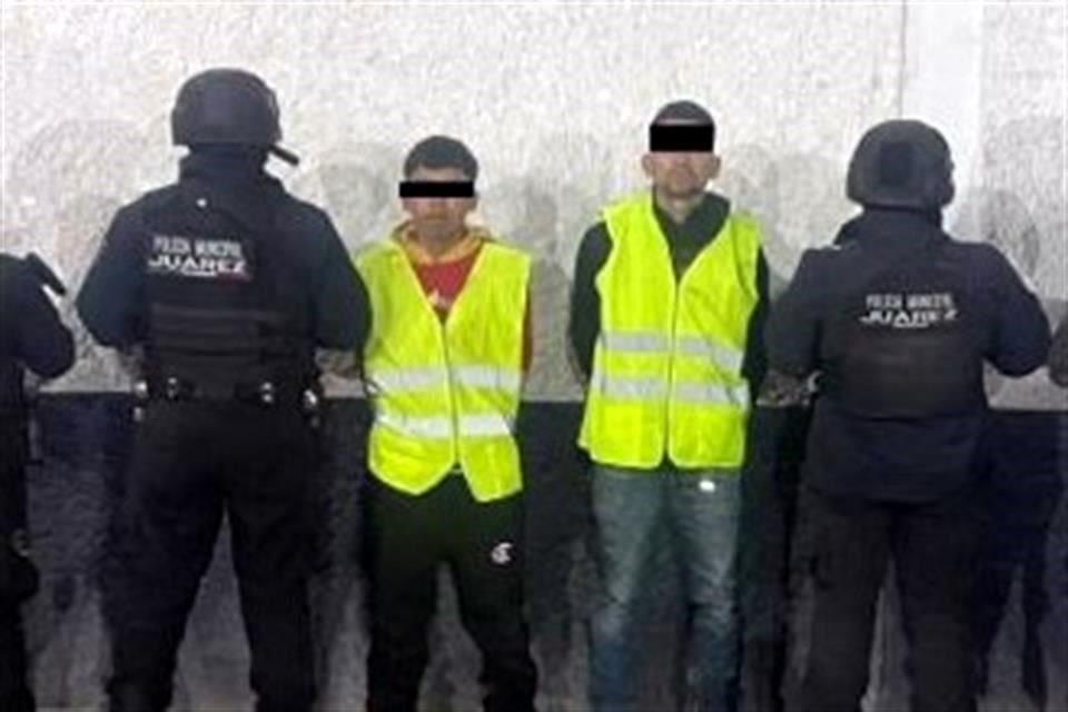 Los detenidos fueron identificados como William Raúl, de 15 años y Enrique, de 21.