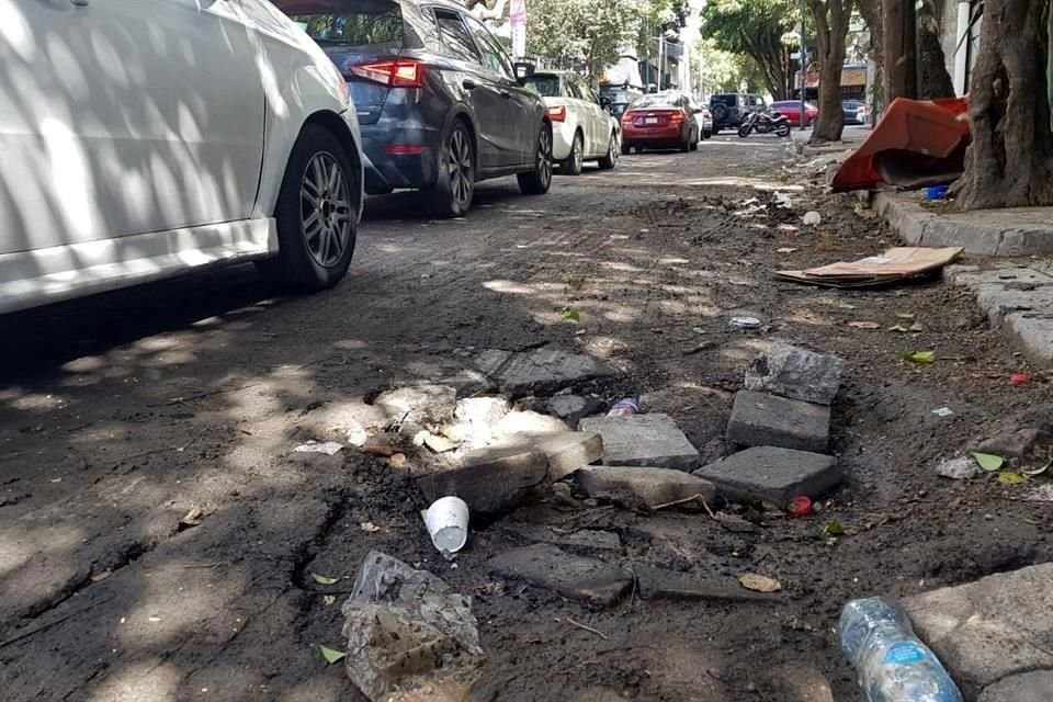 Tres semanas después, las obras no han sido reanudadas.