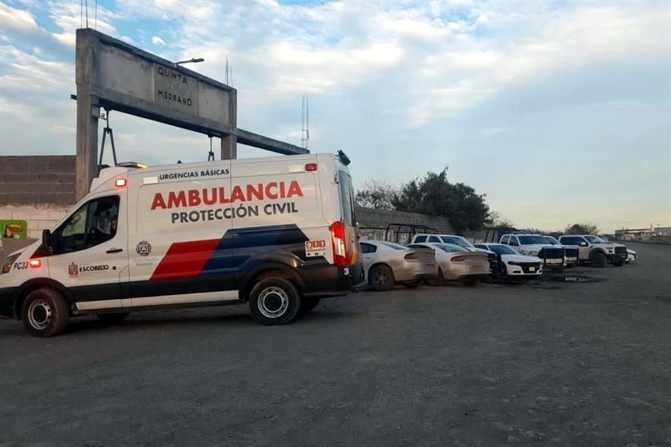 Policías municipales llegaron al lugar conocido como Quinta Medrano, sobre el Anillo Periférico.